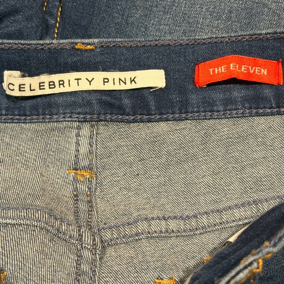 Celebrity Pink Hi-Rise Slim Straight Jeans - Picture 4 of 5